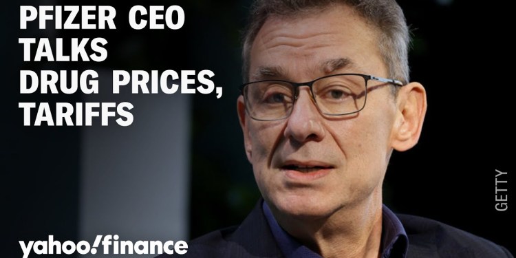 Pfizer CEO talks lowering drug prices, tariffs, and earnings Pfizer CEO talks lowering drug prices, tariffs, and earnings