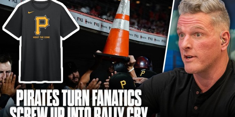 Pirates Turn Fanatics T-Shirt Misprint Into Rally Cry, Are All “Hoisting The Cone” | Pat McAfee Show Pirates Turn Fanatics T-Shirt Misprint Into Rally Cry, Are All “Hoisting The Cone” | Pat McAfee Show