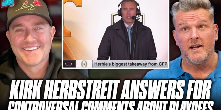 Kirk Herbstriet Addresses “Controversial” Comments On The College Football Playoff Committee Kirk Herbstriet Addresses “Controversial” Comments On The College Football Playoff Committee
