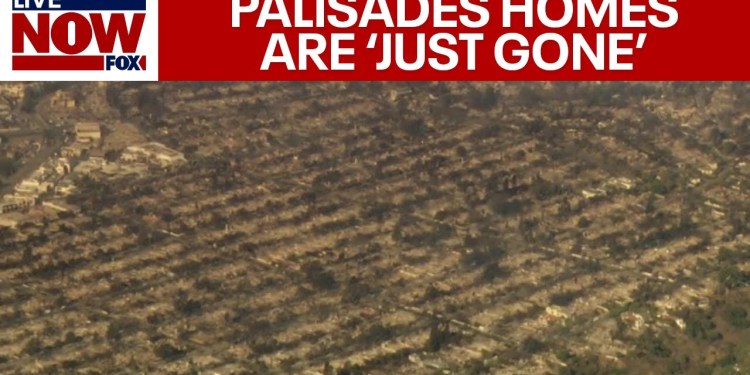 PALISADES HOMES GONE: California fires wipe out 1,000 homes as new SkyFOX video show losses PALISADES HOMES GONE: California fires wipe out 1,000 homes as new SkyFOX video show losses