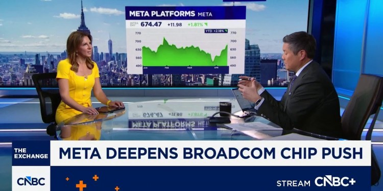 Meta deepens Broadcom chip push Meta deepens Broadcom chip push