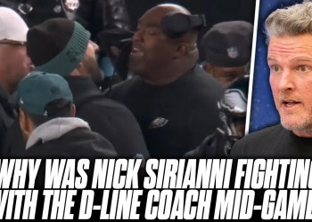 Why Were Eagles Coaches Yelling At Head Coach Nick Sirianni On Sideline vs Steelers? | Pat McAfee Why Were Eagles Coaches Yelling At Head Coach Nick Sirianni On Sideline vs Steelers? | Pat McAfee