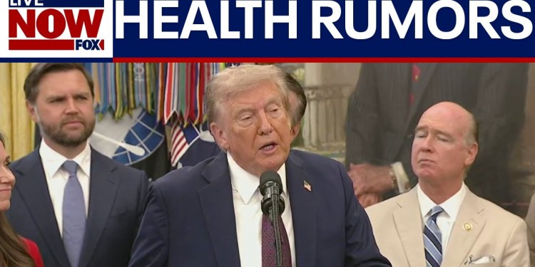 BREAKING: Trump addresses health conspiracies BREAKING: Trump addresses health conspiracies