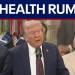 BREAKING: Trump addresses health conspiracies BREAKING: Trump addresses health conspiracies