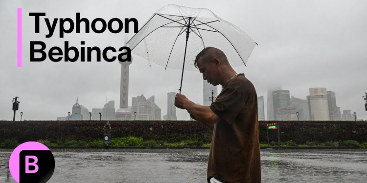 Shanghai Hit by Biggest Typhoon Since 1949 Shanghai Hit by Biggest Typhoon Since 1949