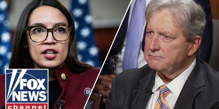 Sen. Kennedy gets laughs from senators, Hannity with response to AOC Sen. Kennedy gets laughs from senators, Hannity with response to AOC