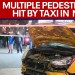 BREAKING: Taxi hits multiple pedestrians in NYC on Christmas day | LiveNOW from FOX BREAKING: Taxi hits multiple pedestrians in NYC on Christmas day | LiveNOW from FOX