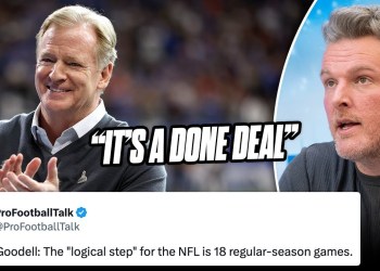 Goodell’s NFL’s 18 Game Schedule Is Confirmed, “100% Coming” | Pat McAfee Show Goodell’s NFL’s 18 Game Schedule Is Confirmed, “100% Coming” | Pat McAfee Show