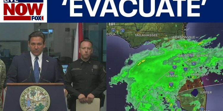 Hurricane Milton: Category 4 storm charges toward FL, DeSantis update | LiveNOW from FOX Hurricane Milton: Category 4 storm charges toward FL, DeSantis update | LiveNOW from FOX