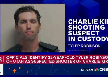 Officials identify 22-year-old Tyler Robinson of Utah as suspected shooter of Charlie Kirk Officials identify 22-year-old Tyler Robinson of Utah as suspected shooter of Charlie Kirk