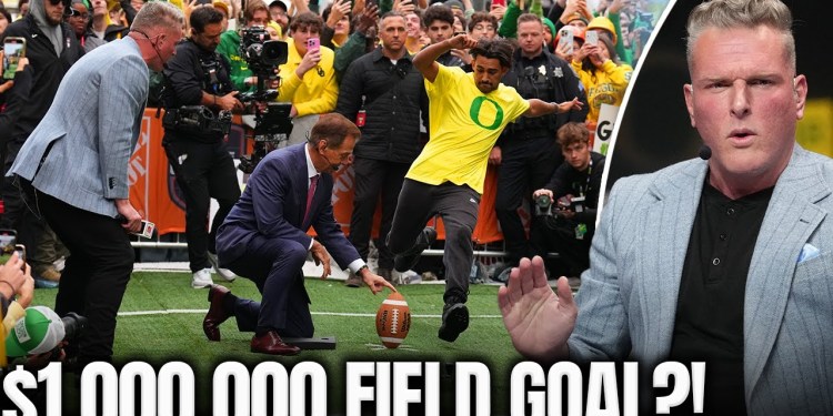 Can This Oregon Freshman Win Pat McAfee’s ,000,000 Field Goal Challenge?! Can This Oregon Freshman Win Pat McAfee’s ,000,000 Field Goal Challenge?!