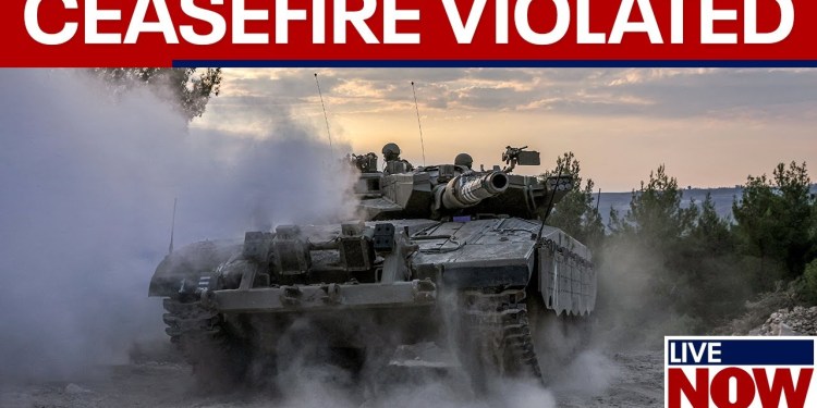 BREAKING: Hezbollah violated ceasefire agreement, Israel says | LiveNOW from FOX BREAKING: Hezbollah violated ceasefire agreement, Israel says | LiveNOW from FOX