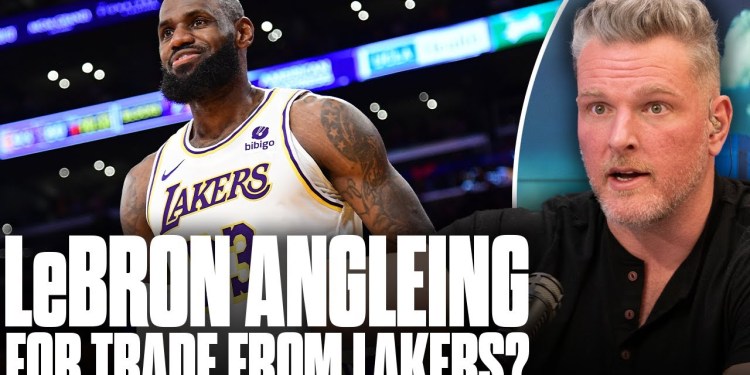 LeBron James Planning Trade From The Lakers?! | Pat McAfee Show LeBron James Planning Trade From The Lakers?! | Pat McAfee Show