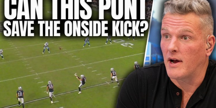 Raiders Onside Punt Could Revive The Onside Kick In The NFL?! | Pat McAfee Show Raiders Onside Punt Could Revive The Onside Kick In The NFL?! | Pat McAfee Show