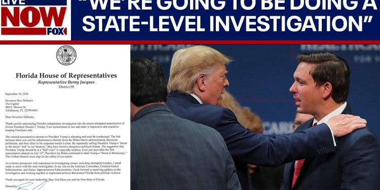 DeSantis launches investigation into 2nd assassination attempt on Trump | LiveNOW from FOX DeSantis launches investigation into 2nd assassination attempt on Trump | LiveNOW from FOX