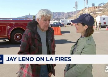 One positive is ‘sense of community’, says TV host Jay Leno on LA wildfires One positive is ‘sense of community’, says TV host Jay Leno on LA wildfires