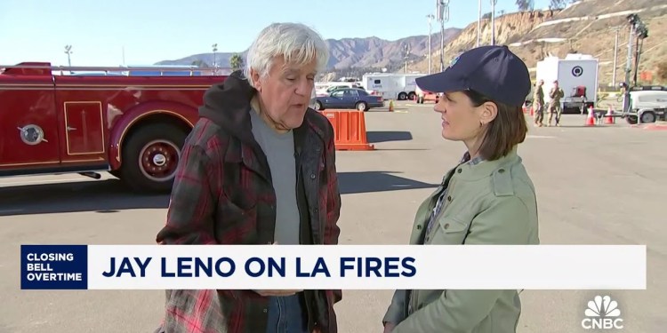One positive is ‘sense of community’, says TV host Jay Leno on LA wildfires One positive is ‘sense of community’, says TV host Jay Leno on LA wildfires