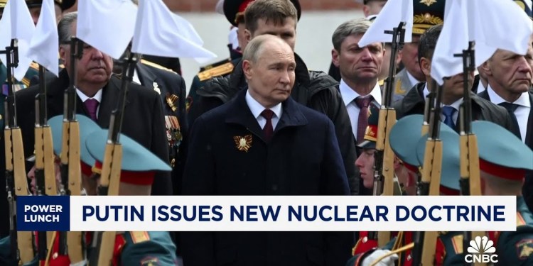 Russian President Putin issues new nuclear doctorine Russian President Putin issues new nuclear doctorine