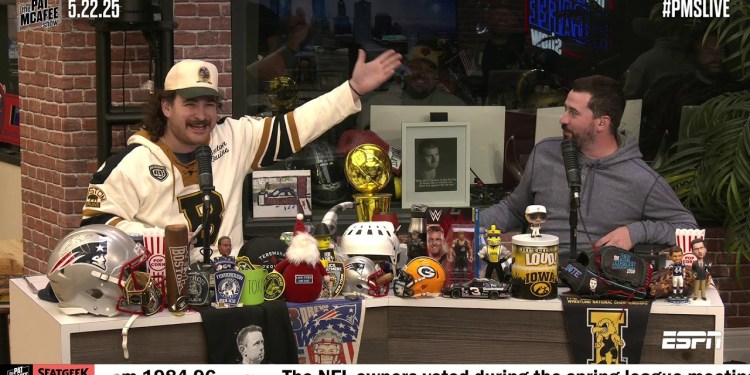 The Pat McAfee Show Live | Thursday May 22nd 2025 The Pat McAfee Show Live | Thursday May 22nd 2025