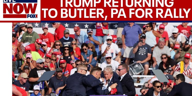 Donald Trump to return to Butler, Pennsylvania for rally after attempted assassination Donald Trump to return to Butler, Pennsylvania for rally after attempted assassination