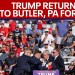 Donald Trump to return to Butler, Pennsylvania for rally after attempted assassination Donald Trump to return to Butler, Pennsylvania for rally after attempted assassination