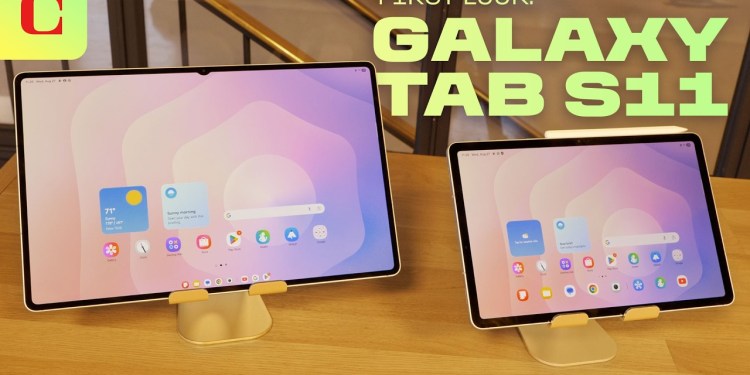 Samsung Galaxy Tab S11 First Look: Slimmer and Faster, the 11-inch Model Is Back Samsung Galaxy Tab S11 First Look: Slimmer and Faster, the 11-inch Model Is Back