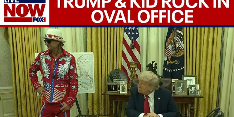 FULL: Trump joined by Kid Rock in Oval Office | LiveNOW from FOX FULL: Trump joined by Kid Rock in Oval Office | LiveNOW from FOX