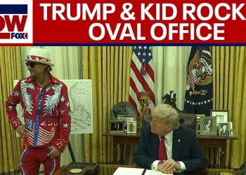 FULL: Trump joined by Kid Rock in Oval Office | LiveNOW from FOX FULL: Trump joined by Kid Rock in Oval Office | LiveNOW from FOX