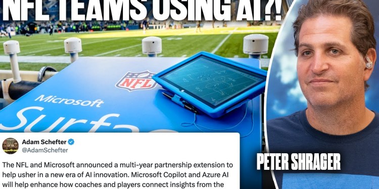 “AI Is About To Change NFL Football Forever” NFL Signs AI Partnership | Pat McAfee Show “AI Is About To Change NFL Football Forever” NFL Signs AI Partnership | Pat McAfee Show