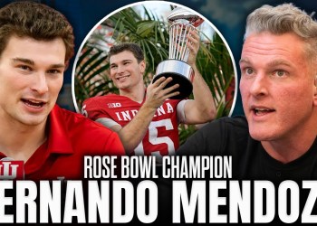 Fernando Mendoza Joins Pat McAfee To Talk Rose Bowl Win, Playoff Experience & More Fernando Mendoza Joins Pat McAfee To Talk Rose Bowl Win, Playoff Experience & More