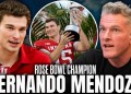 Fernando Mendoza Joins Pat McAfee To Talk Rose Bowl Win, Playoff Experience & More Fernando Mendoza Joins Pat McAfee To Talk Rose Bowl Win, Playoff Experience & More