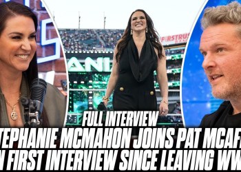 Stephanie McMahon Joins Pat McAfee For Her First Interview Since Leaving WWE Executive Stephanie McMahon Joins Pat McAfee For Her First Interview Since Leaving WWE Executive