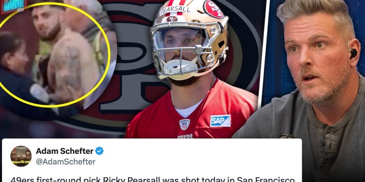 49ers WR Ricky Pearsall Shot In Chest In Robbery Attempt, Could Play Week 5?! | Pat McAfee Reacts 49ers WR Ricky Pearsall Shot In Chest In Robbery Attempt, Could Play Week 5?! | Pat McAfee Reacts
