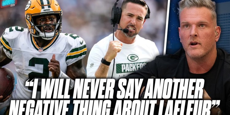 “I Will Never Say Another Negative Thing About Matt LaFleur” | Pat McAfee Show “I Will Never Say Another Negative Thing About Matt LaFleur” | Pat McAfee Show