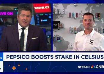 Celsius CEO on boosted stake from PepsiCo: We now have a multi-portfolio approach Celsius CEO on boosted stake from PepsiCo: We now have a multi-portfolio approach