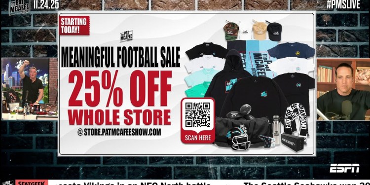 The Pat McAfee Show Live | Monday November 24th 2025 The Pat McAfee Show Live | Monday November 24th 2025