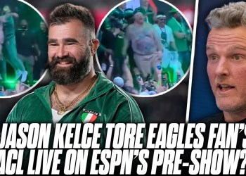 Jason Kelce Actually (Maybe) Tore A Guy’s ACL Live On ESPN… | Pat McAfee Reacts Jason Kelce Actually (Maybe) Tore A Guy’s ACL Live On ESPN… | Pat McAfee Reacts