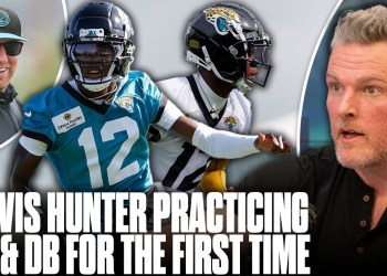 Jaguars HC Gives Update On Travis Hunter’s Historic Camp | Pat McAfee Show Jaguars HC Gives Update On Travis Hunter’s Historic Camp | Pat McAfee Show