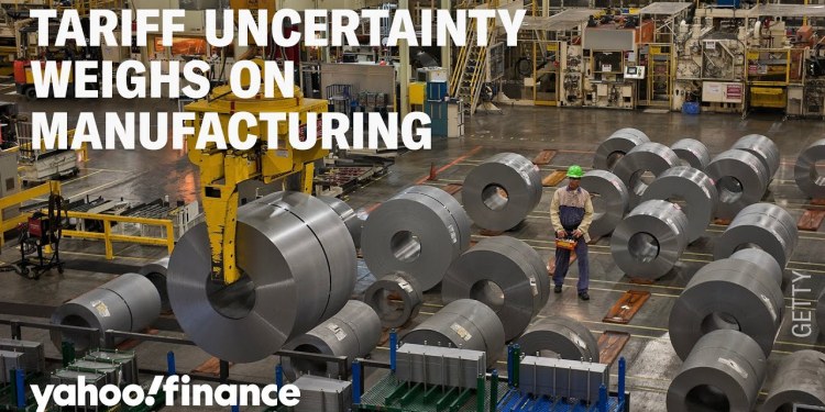 Manufacturing index contracts for 3 months straight as sector searches for certainty Manufacturing index contracts for 3 months straight as sector searches for certainty