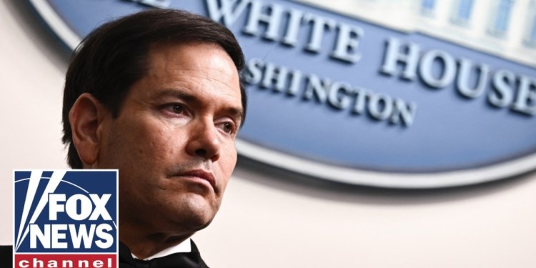 Secretary of State Marco Rubio conducts a White House briefing Secretary of State Marco Rubio conducts a White House briefing