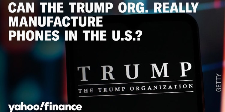 Trump family wants to make a mobile phone, but that could be tough to do in the US Trump family wants to make a mobile phone, but that could be tough to do in the US