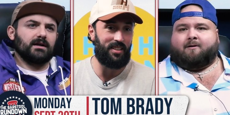 Tom Brady Was Almost a Chicago Bear – Barstool Rundown – September 30th, 2024 Tom Brady Was Almost a Chicago Bear – Barstool Rundown – September 30th, 2024