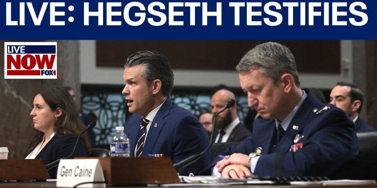 LIVE: Hegseth testifies before House Armed Services Committee amid Iran war LIVE: Hegseth testifies before House Armed Services Committee amid Iran war