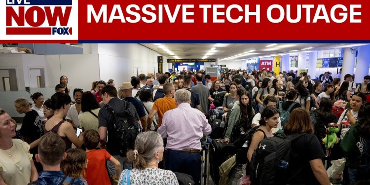 Massive global IT outage grounds flights | LiveNOW from FOX Massive global IT outage grounds flights | LiveNOW from FOX