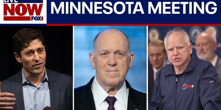Homan meets with Walz, Frey on Minnesota: ‘Productive starting point’ Homan meets with Walz, Frey on Minnesota: ‘Productive starting point’