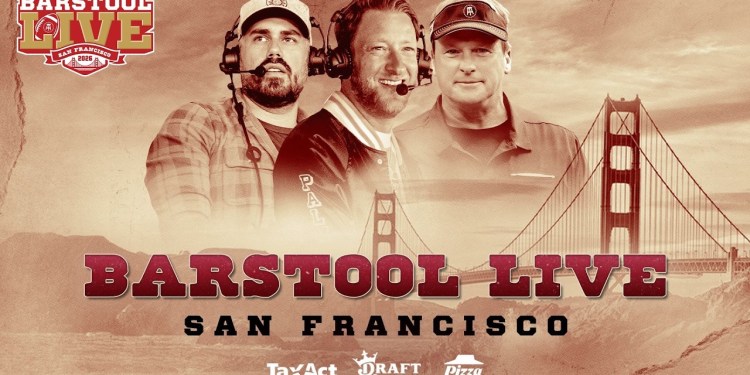 Dave Portnoy, Big Cat, and Coach Gruden Live from San Francisco | February 4th, 2026 Dave Portnoy, Big Cat, and Coach Gruden Live from San Francisco | February 4th, 2026