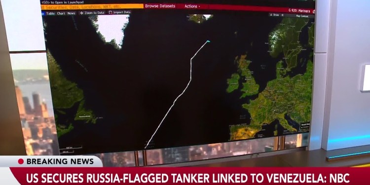 US Seizes Russian-Flagged Oil Tanker Linked to Venezuela US Seizes Russian-Flagged Oil Tanker Linked to Venezuela