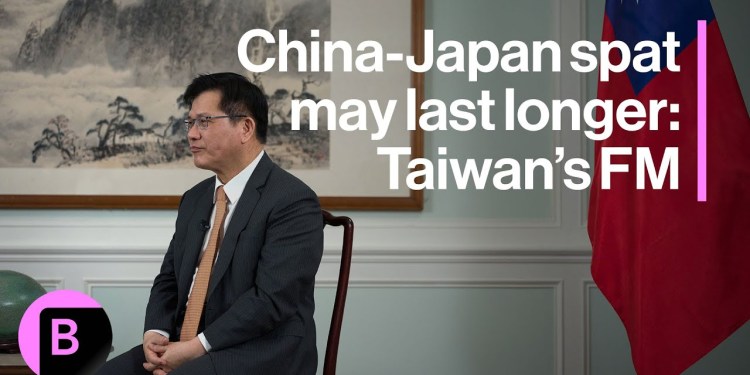 Taiwan Foreign Minister on Japan-China Spat Taiwan Foreign Minister on Japan-China Spat