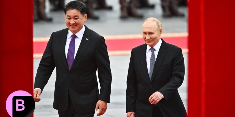 Russia’s Putin Attends Welcome Ceremony in Mongolia Russia’s Putin Attends Welcome Ceremony in Mongolia