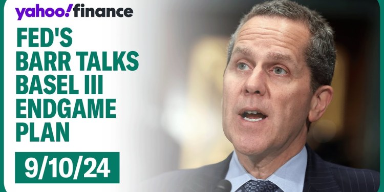 Federal Reserve Vice Chair Barr unveils Basel III endgame plan Federal Reserve Vice Chair Barr unveils Basel III endgame plan